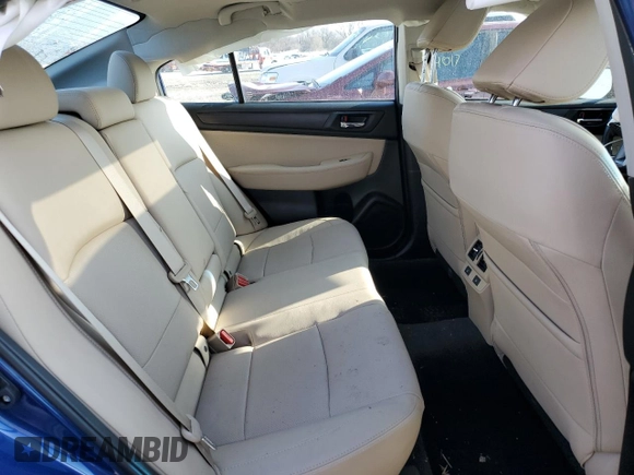 2017 Subaru Legacy Limited with VIN 4S3BNEN6XH3060480, listed as a Copart auction lot 44587574 with 59,318 mi miles and Salvage Title. Bid and sale history available at carsss.com. Image 10.
