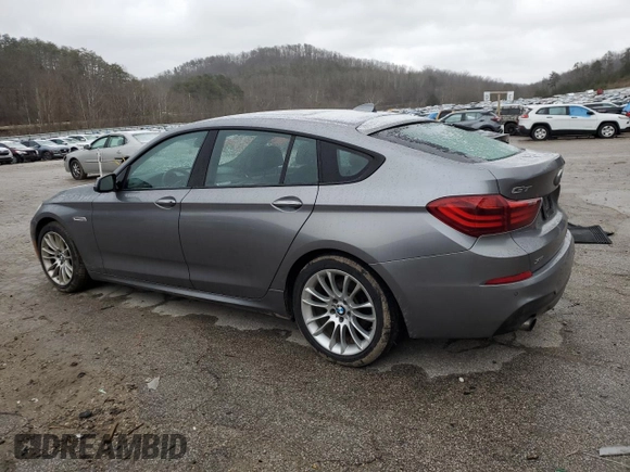 2016 BMW 5 Series GT 535i Gran Turismo xDrive with VIN WBA5M4C55GD186711, listed as a Copart auction lot 47700165 with 195,375 mi miles and Salvage Title. Bid and sale history available at DreamBid. Image 2.