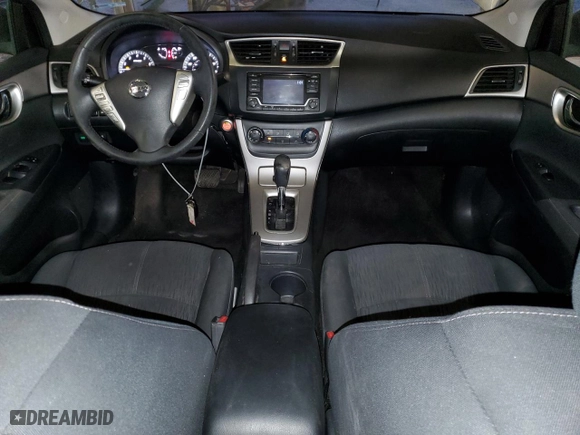 2015 Nissan Sentra SR with VIN 3N1AB7AP8FY301264, listed as a Copart auction lot 43575955 with 115,426 mi miles and Salvage Title. Bid and sale history available at carsss.com. Image 8.