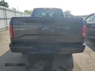 2015 Ford F-150 XL with VIN 1FTEX1CG0FFC37674, listed as a Copart auction lot 62268035 with 149,842 mi miles and Salvage title. Bid and sale history available at DreamBid. Image 6.