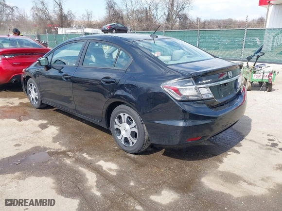 2013 Honda Civic Hybrid with VIN 19XFB4F29DE204085, listed as a IAAI auction lot 41846274 with 145,935 mi miles. Bid and sale history available at carsss.com. Image 3.