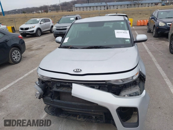 2020 Kia Soul X-Line with VIN KNDJ23AU2L7010963, listed as a IAAI auction lot 41557826 with 104,997 mi miles. Bid and sale history available at carsss.com. Image 13.