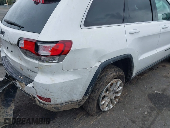 2021 Jeep Grand Cherokee Laredo X with VIN 1C4RJFAG9MC771869, listed as a IAAI auction lot 40444150 with 45,868 mi miles and . Bid and sale history available at DreamBid. Image 18.