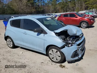 2016 Chevrolet Spark LS with VIN KL8CB6SA1GC613827, listed as a Copart auction lot 47198345 with 87,213 mi miles and Salvage Title. Bid and sale history available at carsss.com. Image 4.