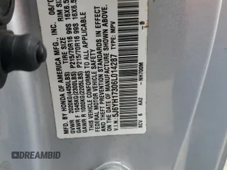 2006 Honda Element LX with VIN 5J6YH17306L014287, listed as a Copart auction lot 74942924 with 178,897 mi miles and Salvage Title. Bid and sale history available at DreamBid. Image 14.