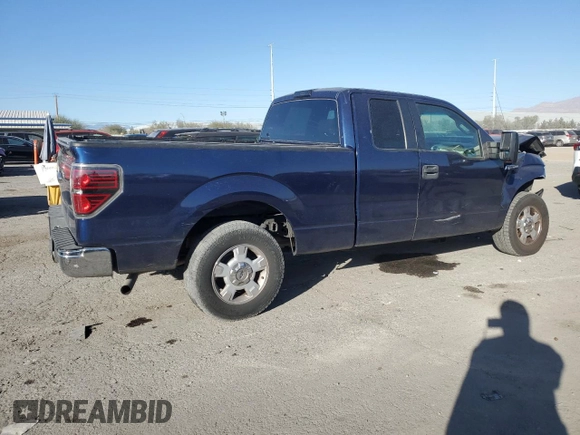 2009 Ford F-150 XLT with VIN 1FTRX12V19FA99116, listed as a Copart auction lot 84876434 with 169,975 mi miles and Salvage title. Bid and sale history available at DreamBid. Image 3.