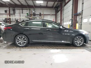 2018 Genesis G80 3.8L with VIN KMHGN4JE4JU232110, listed as a IAAI auction lot 41425938 with 108,170 mi miles. Bid and sale history available at carsss.com. Image 13.