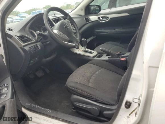 2014 Nissan Sentra S with VIN 3N1AB7AP7EL632798, listed as a Copart auction lot 52158045 with 162,096 mi miles and Salvage Title. Bid and sale history available at carsss.com. Image 7.