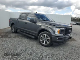 2020 Ford F-150 XL with VIN 1FTEW1CP7LKF00779, listed as a Copart auction lot 44736745 with 45,908 mi miles and Clean Title. Bid and sale history available at carsss.com. Image 4.