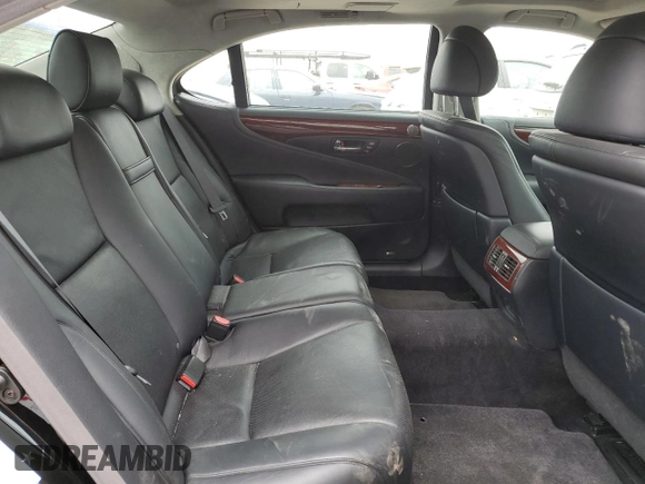 2007 Lexus LS 460 L with VIN JTHGL46F675000248, listed as a Copart auction lot 57568765 with Not provided miles and Salvage title. Bid and sale history available at DreamBid. Image 10.