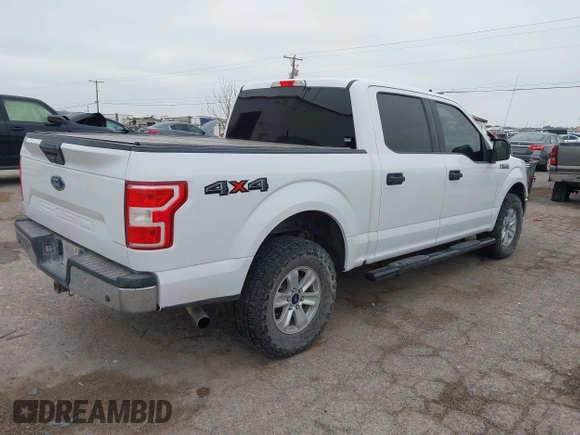 2020 Ford F-150 XL with VIN 1FTEW1E58LKD69020, listed as a IAAI auction lot 42109291 with 60,994 mi miles. Bid and sale history available at carsss.com. Image 4.