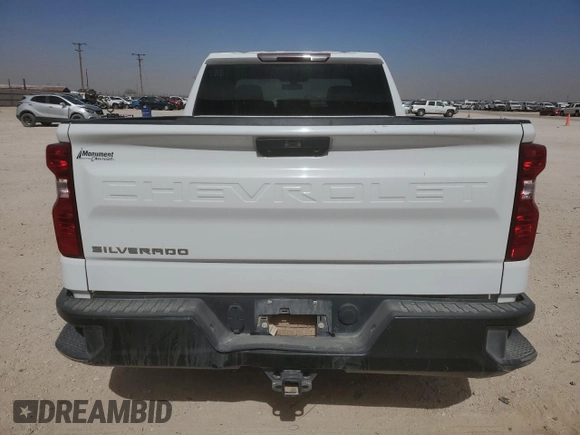 2020 Chevrolet Silverado 1500 Work Truck with VIN 1GCRYAEF6LZ167448, listed as a Copart auction lot 46709465 with 73,232 mi miles and Clean Title. Bid and sale history available at carsss.com. Image 6.