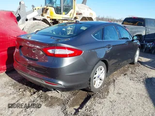 2015 Ford Fusion SE with VIN 3FA6P0H70FR127322, listed as a IAAI auction lot 41607268 with 116,283 mi miles. Bid and sale history available at carsss.com. Image 4.