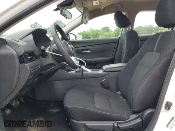 2024 Nissan Sentra SV with VIN 3N1AB8CV0RY294574, listed as a Copart auction lot 59872825 with 18,662 mi miles and Salvage title. Bid and sale history available at DreamBid. Image 7.