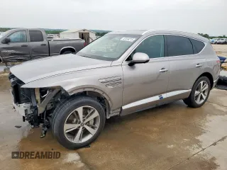 2021 Genesis GV80 z VIN KMUHCESC2MU040722, wystawiony jako Copart lot #52934215 z przebiegiem 31 049 mil mil oraz Czysty tytuł • Clean title. Historia ofert i sprzedaży dostępna na DreamBid. Obrazek 1.