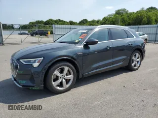 2019 Audi e-tron Prestige with VIN WA1VAAGE4KB012244, listed as a Copart auction lot 61049715 with 45,078 mi miles and Salvage title. Bid and sale history available at DreamBid. Image 1.