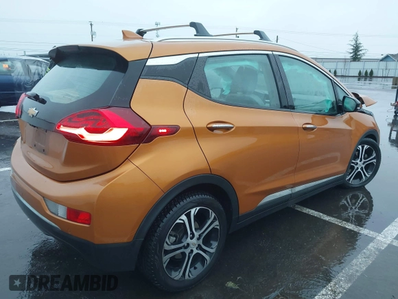 2017 Chevrolet Bolt EV Premier with VIN 1G1FX6S02H4131210, listed as a IAAI auction lot 41238714 with 97,613 mi miles and . Bid and sale history available at DreamBid. Image 4.
