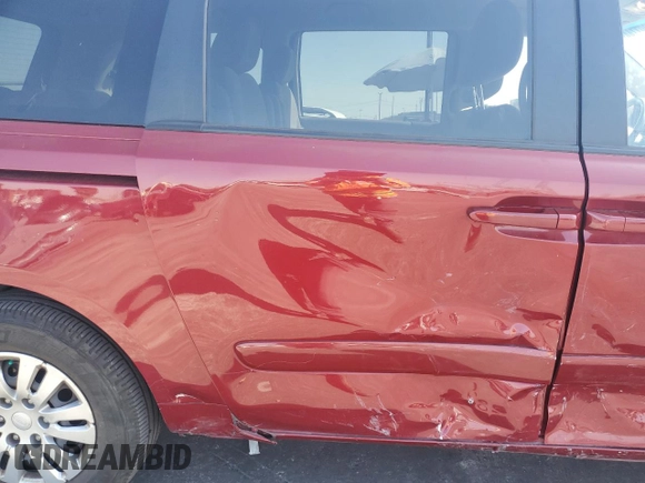 2011 Kia Sedona LX with VIN KNDMG4C75B6410550, listed as a Copart auction lot 76997744 with 74,659 mi miles and Salvage Title. Bid and sale history available at carsss.com. Image 11.