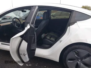 2020 Tesla Model 3 Standard Range Plus with VIN 5YJ3E1EA2LF740225, listed as a IAAI auction lot 41781554 with 46,703 mi miles. Bid and sale history available at carsss.com. Image 8.