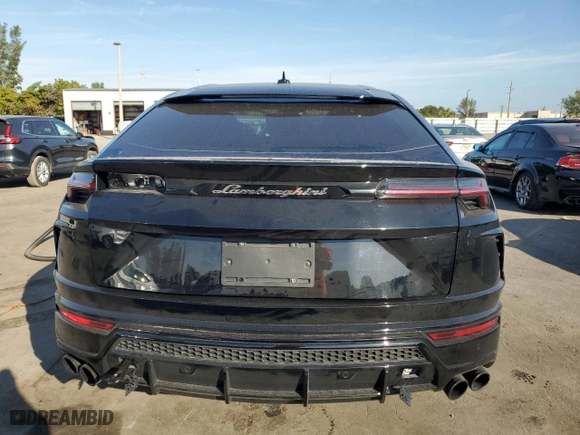 2022 Lamborghini Urus with VIN ZPBUA1ZL9NLA16309, listed as a Copart auction lot 42635545 with 30,764 mi miles and Salvage Title. Bid and sale history available at carsss.com. Image 6.