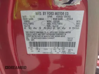 2006 Ford Escape XLT with VIN 1FMCU03156KC06607, listed as a IAAI auction lot 42564636 with 183,896 mi miles and . Bid and sale history available at DreamBid. Image 9.