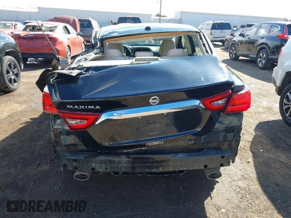 2016 Nissan Maxima SV with VIN 1N4AA6AP7GC435032, listed as a IAAI auction lot 41613039 with 104,274 mi miles and . Bid and sale history available at DreamBid. Image 17.