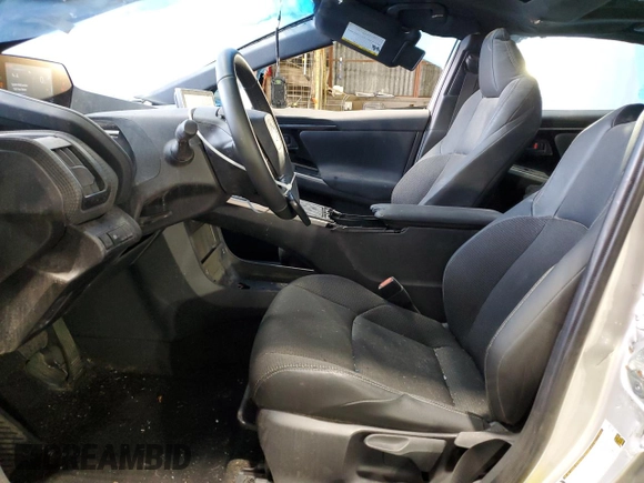 2023 Toyota bZ4X XLE with VIN JTMABACA3PA039663, listed as a Copart auction lot 51595255 with Not Provided miles and Salvage Title. Bid and sale history available at DreamBid. Image 7.