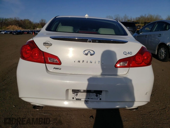 2015 Infiniti Q40 with VIN JN1CV6AR3FM524150, listed as a Copart auction lot 54235455 with 88,575 mi miles and Clean Title. Bid and sale history available at carsss.com. Image 6.