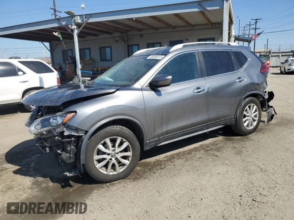 2020 Nissan Rogue SV with VIN JN8AT2MT8LW039324, listed as a Copart auction lot 46856915 with 90,474 mi miles and Salvage Title. Bid and sale history available at carsss.com. Image 1.