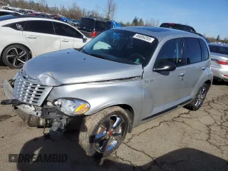 2003 Chrysler PT Cruiser GT with VIN 3C8FY78G93T520488, listed as a Copart auction lot 46886265 with 137,160 mi miles and Salvage Title. Bid and sale history available at carsss.com. Image 1.