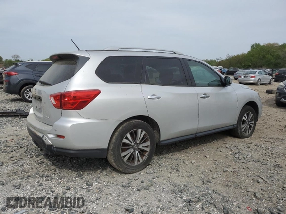 2017 Nissan Pathfinder SL z VIN 5N1DR2MN5HC672909, wystawiony jako Copart lot #54162325 z przebiegiem 166 330 mil mil oraz Czysty tytuł • Clean title. Historia ofert i sprzedaży dostępna na DreamBid. Obrazek 3.
