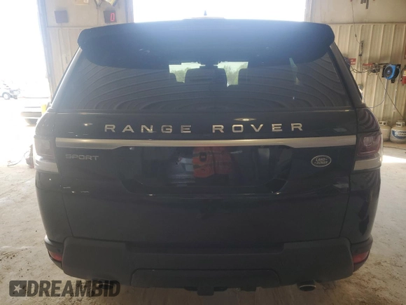 2017 Land Rover Range Rover Sport SE with VIN SALWG2FK2HA667984, listed as a Copart auction lot 53991285 with 107,205 mi miles and Salvage Title. Bid and sale history available at DreamBid. Image 6.