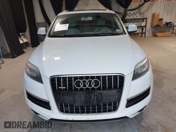 2015 Audi Q7 Premium Plus with VIN WA1LMAFE6FD016774, listed as a IAAI auction lot 42148140 with 148,317 mi miles and . Bid and sale history available at DreamBid. Image 12.