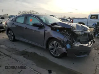 2017 Honda Civic Sedan EX-T with VIN 19XFC1F44HE210928, listed as a Copart auction lot 42848025 with 52,766 mi miles and Salvage Title. Bid and sale history available at carsss.com. Image 4.