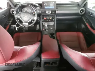 2021 Lexus IS with VIN JTHCA1D21M5115872, listed as a Copart auction lot 49618245 with 33,417 mi miles and Salvage Title. Bid and sale history available at carsss.com. Image 8.