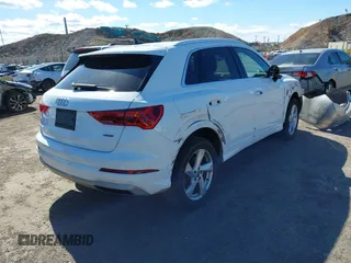 2019 Audi Q3 Premium with VIN WA1AECF37K1077089, listed as a IAAI auction lot 41742732 with 61,038 mi miles and . Bid and sale history available at DreamBid. Image 4.