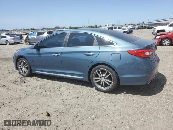 2015 Hyundai Sonata Sport z VIN 5NPE34AB4FH041375, wystawiony jako Copart lot #60552885 z przebiegiem 174 794 mil mil oraz Czysty tytuł • Clean title. Historia ofert i sprzedaży dostępna na DreamBid. Obrazek 2.