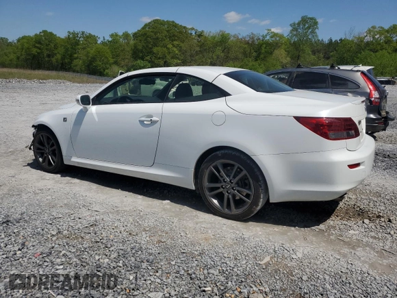 2014 Lexus IS 250 C with VIN JTHFF2C25E2530315, listed as a Copart auction lot 52079275 with 122,386 mi miles and Salvage title. Bid and sale history available at DreamBid. Image 2.