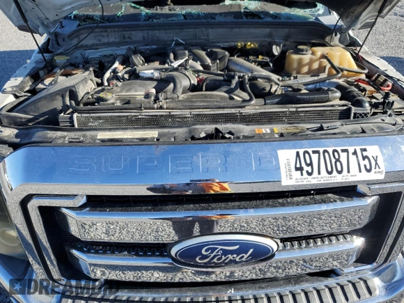 2011 Ford F-350 XL with VIN 1FT8W3BT1BEB46519, listed as a Copart auction lot 49708715 with Not Provided miles and Salvage Title. Bid and sale history available at DreamBid. Image 12.