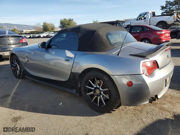 2006 BMW Z4 3.0i with VIN 4USBU33536LW68687, listed as a Copart auction lot 84569814 with 158,312 mi miles and Clean Title. Bid and sale history available at carsss.com. Image 2.