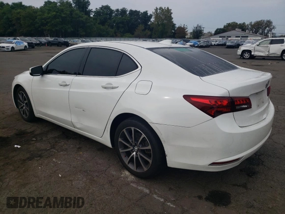 2017 Acura TLX V6 w/Technology Pkg with VIN 19UUB3F53HA003403, listed as a Copart auction lot 71724874 with 96,437 mi miles and Salvage Title. Bid and sale history available at carsss.com. Image 2.