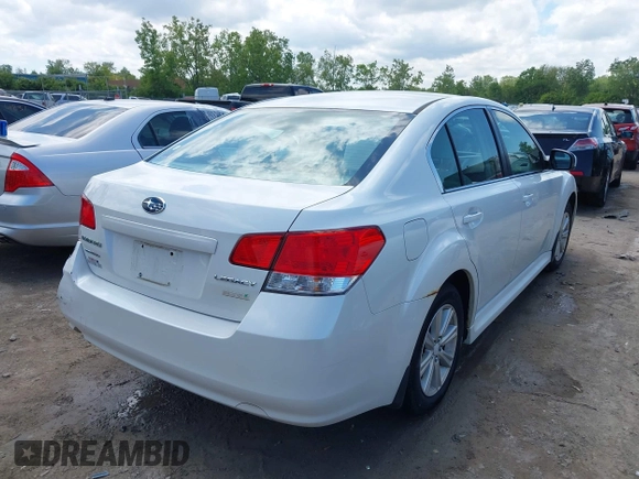 2012 Subaru Legacy Premium with VIN 4S3BMBC6XC3011714, listed as a IAAI auction lot 42364024 with 107,586 mi miles and . Bid and sale history available at DreamBid. Image 4.
