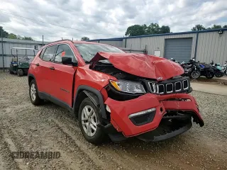 2021 Jeep Compass Sport с VIN 3C4NJCAB8MT508181, выставлен на аукционе Copart как лот 55477055 с пробегом Не указан миль и Списание • Salvage title. История ставок и продаж доступна на DreamBid. Изображение 13.