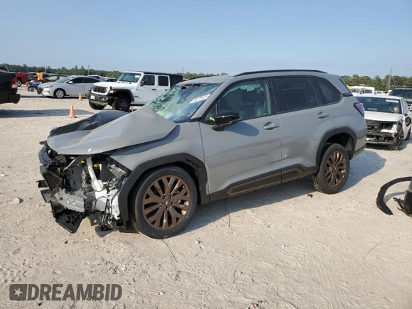 2025 Subaru Forester Special Sports with VIN JF2SLDHCXSH551077, listed as a Copart auction lot 53276425 with Not provided miles and Salvage title. Bid and sale history available at DreamBid. Image 1.