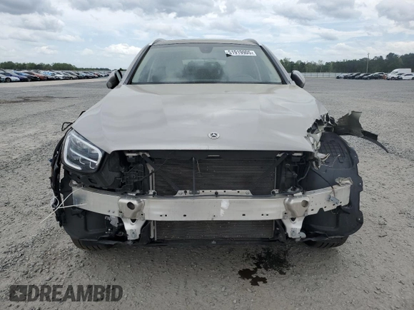2021 Mercedes-Benz GLC with VIN W1N0G8EB1MV298807, listed as a Copart auction lot 51919905 with 45,589 mi miles and Salvage Title. Bid and sale history available at carsss.com. Image 5.