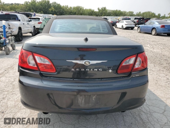2008 Chrysler Sebring Limited with VIN 1C3LC65M28N135731, listed as a Copart auction lot 70874394 with 158,963 mi miles and Salvage Title. Bid and sale history available at carsss.com. Image 6.