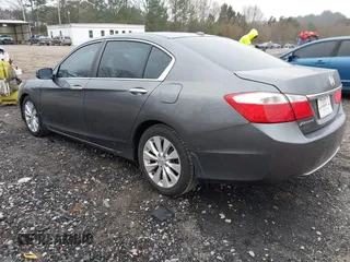 2013 Honda Accord Sdn EX-L with VIN 1HGCR2F87DA282201, listed as a IAAI auction lot 41556072 with 215,119 mi miles. Bid and sale history available at carsss.com. Image 3.