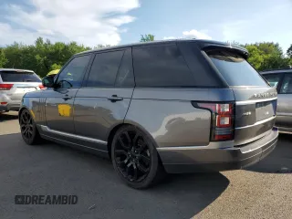 2016 Land Rover Range Rover HSE z VIN SALGS2PF3GA317640, wystawiony jako Copart lot #62923315 z przebiegiem 95 924 mil mil oraz Czysty tytuł • Clean title. Historia ofert i sprzedaży dostępna na DreamBid. Obrazek 2.