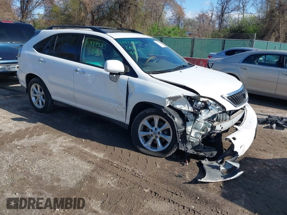 2008 Lexus RX 350 z VIN 2T2HK31U78C075940, wystawiony jako IAAI lot #41977323 z przebiegiem 103 891 mil mil oraz . Historia ofert i sprzedaży dostępna na DreamBid. Obrazek 1.