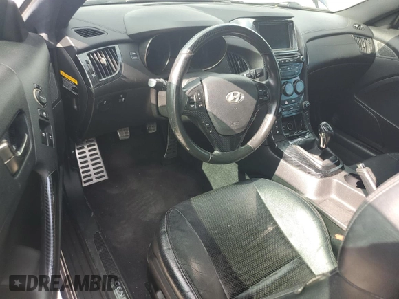 2016 Hyundai Genesis Coupe Ultimate with VIN KMHHU6KJ7GU134504, listed as a Copart auction lot 65749075 with 38,967 mi miles and Clean title. Bid and sale history available at DreamBid. Image 8.